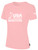USA FIELD HOCKEY BASICS COTTON TEE CREST ON WEARERS CENTER CHEST BLUSH WHITE