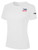 USA FIELD HOCKEY BASICS COTTON TEE CREST ON WEARERS LEFT CHEST WHITE BLACK