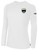 TULSA ACADEMY FC  LONG SLEEVE COTTON TEE CREST ON WEARERS LEFT CHEST WHITE BLACK