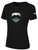 TULSA ACADEMY FC  BASICS COTTON TEE CREST ON WEARERS CENTER CHEST BLACK WHITE