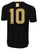 TULSA ACADEMY FC  MET STRIPE STASH   JERSEY BLACK BRIGHT GOLD