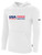 USA FIELD HOCKEY COACH EDUCATION  BASICS FLEECE PULLOVER HOODIE CREST ON WEARERS CENTER CHEST WHITE BLACK