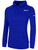 USA FIELD HOCKEY COACH EDUCATION  BASICS FLEECE PULLOVER HOODIE CREST ON WEARERS LEFT CHEST ROYAL BLUE WHITE