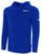 USA FIELD HOCKEY COACH EDUCATION  BASICS FLEECE PULLOVER HOODIE CREST ON WEARERS LEFT CHEST ROYAL BLUE WHITE