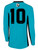 TULSA ACADEMY FC PITCH STAR LS  GOALKEEPER JERSEY WITHOUT PADDING TURQUOISE BLACK