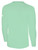 USA FIELD HOCKEY COACH EDUCATION  BASICS LONG SLEEVE COTTON TEE CREST ON WEARERS CENTER CHEST MINT WHITE