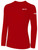 USA FIELD HOCKEY COACH EDUCATION  BASICS LONG SLEEVE COTTON TEE CREST ON WEARERS LEFT CHEST RED WHITE