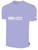 USA FIELD HOCKEY COACH EDUCATION  BASICS COTTON TEE CREST ON WEARERS CENTER CHEST LAVENDER WHITE