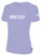 USA FIELD HOCKEY COACH EDUCATION  BASICS COTTON TEE CREST ON WEARERS CENTER CHEST LAVENDER WHITE