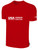 USA FIELD HOCKEY COACH EDUCATION  BASICS COTTON TEE CREST ON WEARERS CENTER CHEST RED WHITE