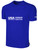 USA FIELD HOCKEY COACH EDUCATION  BASICS COTTON TEE CREST ON WEARERS CENTER CHEST ROYAL BLUE WHITE