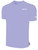 USA FIELD HOCKEY COACH EDUCATION  BASICS COTTON TEE CREST ON WEARERS LEFT CHEST LAVENDER WHITE