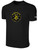 SHERIFFS FC  BASICS TEE SHIRT CREST ON WEARERS CENTER CHEST BLACK WHITE