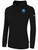 PLAYERS SC  BASICS PULLOVER FLEECE HOODIE CREST ON WEARER'S LEFT CHEST BLACK WHITE