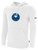 PLAYERS SC  BASICS FLEECE PULLOVER HOODIE CREST ON WEARER'S CENTER CHEST WHITE BLACK