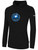 PLAYERS SC  BASICS FLEECE PULLOVER HOODIE CREST ON WEARER'S CENTER CHEST BLACK WHITE