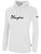 PLAYERS SC   BASICS PULLOVER FLEECE   HOODIE CREST ON WEARER'S CENTER CHEST WHITE BLACK