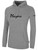 PLAYERS SC   BASICS PULLOVER FLEECE HOODIE   CREST ON WEARER'S CENTER CHEST LIGHT HEATHER GREY BLACK