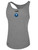 PLAYERS SC   BASICS RACER BACK TANK CREST ON WEARER'S CENTER CHEST LIGHT HEATHER GREY