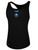 PLAYERS SC  BASICS RACER BACK TANK CREST ON WEARER'S CENTER CHEST BLACK