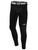 PLAYERS SC CAPELLI SPORT  BOYS & MEN'S FULL LENGTH WARM PERFOMANCE TIGHTS BLACK WHITE