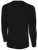 PLAYERS SC BASICS II LONG SLEEVE TRAINING JERSEY BLACK WHITE
