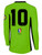 COLUMBUS UNITED  PITCH STAR  LONG SLEEVE GOALKEEPER JERSEY NEON GREEN BLACK