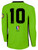 COLUMBUS UNITED  PITCH STAR  LONG SLEEVE GOALKEEPER JERSEY NEON GREEN BLACK
