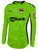 COLUMBUS UNITED  PITCH STAR  LONG SLEEVE GOALKEEPER JERSEY NEON GREEN BLACK