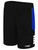 PLAYERS SC MIDTOWN SHORTS BLACK ROYAL  BLUE WHITE -KIT