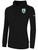 GREENE FC   BASICS PULLOVER FLEECE HOODIE CREST ON WEARER'S LEFT CHEST BLACK WHITE