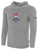 OREGON YSA STATE ODP BASICS PULLOVER FLEECE HOODIE CREST CENTER CHEST LIGHT HEATHER GREY BLACK