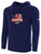 OREGON YSA FOUNDERS ODP BASICS PULLOVER FLEECE HOODIE CREST CENTER CHEST NAVY WHITE