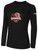 OREGON YSA FOUNDERS ODP BASICS COTTON LONG SLEEVE T-SHIRT CREST CENTER CHEST BLACK WHITE