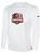 OREGON YSA FOUNDERS ODP BASICS COTTON LONG SLEEVE T-SHIRT CREST CENTER CHEST WHITE BLACK