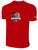 OREGON YSA FOUNDERS ODP BASICS COTTON SHORTS SLEEVE T-SHIRT CREST CENTER CHEST RED WHITE