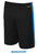 PALM BEACH RUSH  SOCCER BASICS I TRAINING  SHORTS BLACK PROMO BLUE -KIT