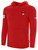 FC SOMERS BASICS FLEECE PULLOVER HOODIE RED WHITE -KIT