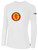 JAMBARS FC  BASICS LONG SLEEVE COTTON TEE CREST ON WEARER'S CENTER CHEST WHITE BLACK