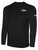 REFEREE BASICS COTTON LONG SLEEVE T-SHIRT CREST ON WEARER'S LEFT CHEST BLACK WHITE - WPSL
