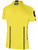 OFFICIAL REFEREE  1/4 ZIP SHORT SLEEVE JERSEY REFEREE YELLOW BLACK - WPSL