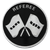 CS REFEREE  COIN BLACK SILVER METALLIC - WPSL