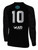 PIPELINE SC ECRL HOME MET LONG SLEEVE BLACK METALLIC SILVER