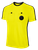 NCAA REFEREE  SHORT SLEEVE JERSEY NEON YELLOW BLACK -WPSL
