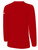 REFEREE BASICS COTTON LONG SLEEVE T-SHIRT CREST ON WEARER'S LEFT CHEST RED WHITE -WPSL