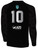 PIPELINE SC ECNL 2025 HOME MET LONG SLEEVE JERSEY BLACK METALLIC SILVER