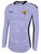 LIBERTY FC  PITCH STAR LONG SLEEVE GOALKEEPER JERSEY WITHOUT PADDING LAVENDER BLACK