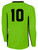TWIN COUNTY SA  PITCH STAR LONG SLEEVE GOALKEEPER JERSEY WITHOUT PADDING NEON GREEN BLACK