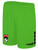 COLUMBUS UNITED TEAM MATCH SHORTS WITH 4 CUBES POWER GREEN BLACK