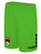 COLUMBUS UNITED TEAM MATCH SHORTS WITH 4  CUBES POWER GREEN BLACK